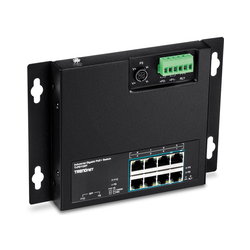 10-P. IND.GB POE+WALL-MT SWITCH