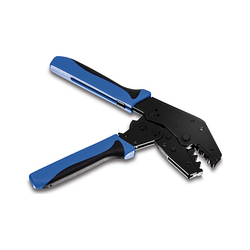 FIBER RATCHET CRIMP TOOL .