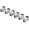 6 PACK CAT6A KEYSTONE JACK