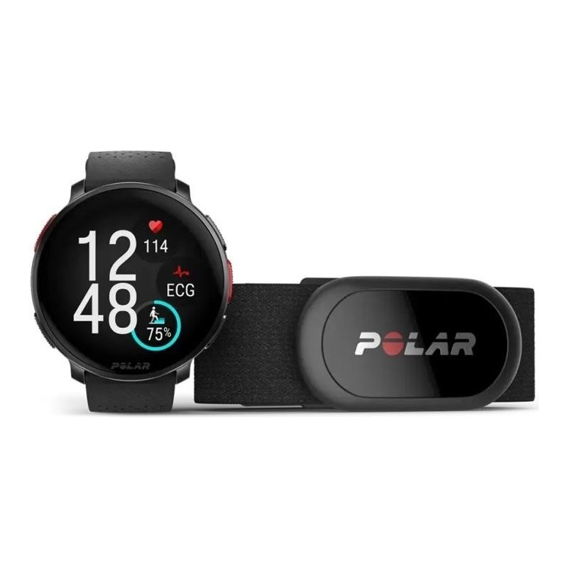 Alowwed----Polar Vantage V3 H10 -premium-urheilukello, musta