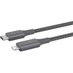 Belkin Smart LED USB-C to Lightning Grigio