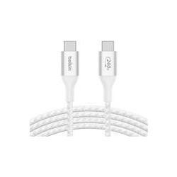 BELKIN BOOST CHARGE 240W USB-C TO USB-C CABLE 2M WHITE