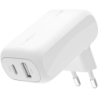 BOOSTCHARGE 42W - 30W USB-C PD - PPS + 12W USB-A DUAL WALL CHARGE