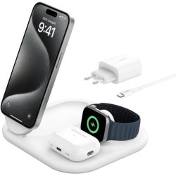 WIRELESS BOOSTCHARGE QI2 - MAGNETIC 3-IN-1 CHARGING STATION