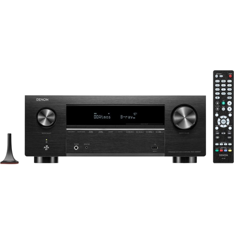 Denon AVC-X3800H 9.2 AV Receiver Schwarz - 8K 3D-Audio Dolby Atmos HE