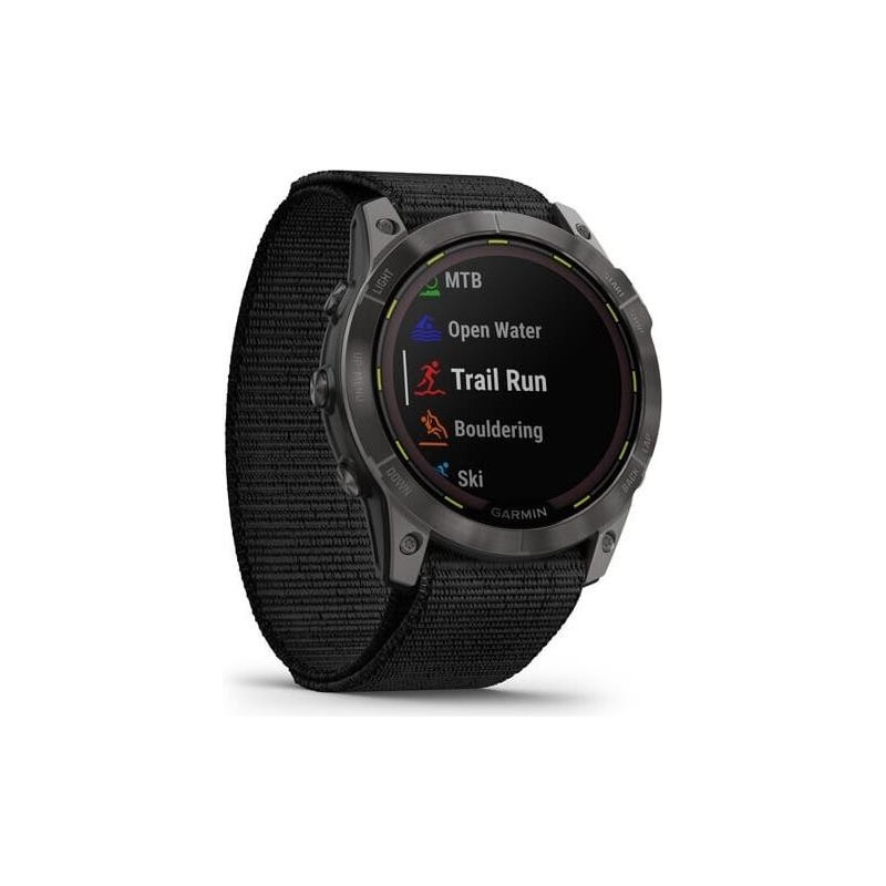 Garmin Enduro 2,Sol,Blk,CrbnGrayDLCTi con cinturino Ultrafit&Acirc;&nbsp;&Acirc;&nbsp;S