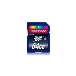 TRANSCEND TS64GSDXC10 SDXC CARD, 64GB CLASS 10