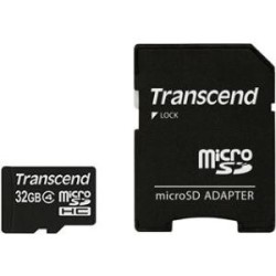 Flash SecureDigitalCard (microSD) 32 GB - Transcend DC4