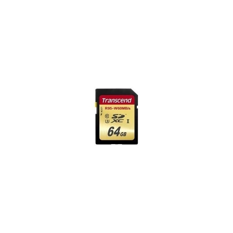 SD-Card 64GB TRANSCEND UHS-I U3 MLC