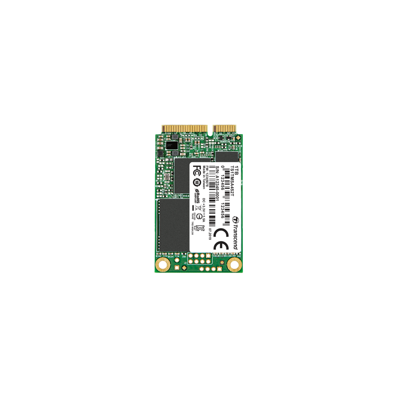 Transcend MSA452T-I mSATA 512 GB Serial ATA III 3D TLC NAND (Transcen