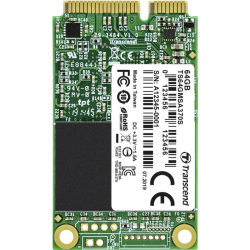 TRANSCEND SSD 64GB mSATA read/write:520/100,IOPS:50000/25000