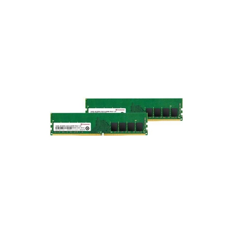 TRANSCEND JETRAM 16GO KIT DDR4 3200MHZ U-DIMM 1RX8