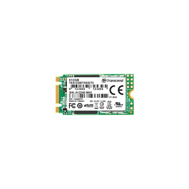 Transcend TS256GMTS552T2-I drives allo stato solido M.2 256 GB Serial