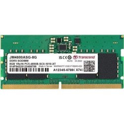 TRANSCEND 8GO JM DDR5 4800 SO-DIMM 1RX16 1GX16 CL4