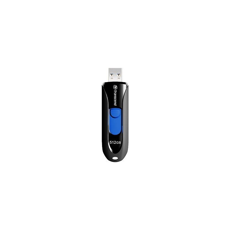 TRANSCEND 512GO USB3.1 PEN DRIVE CAPLESS WHITE