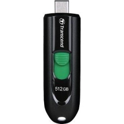 USB-Stick 512GB TRANSCEND JetFlash USB3.2,Pen Drive,Type-C,Capless,bl.