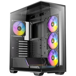 Antec C3 Midi Tower Nero (Antec C3 ARGB Gaming Case w/ Glass Side &amp; F