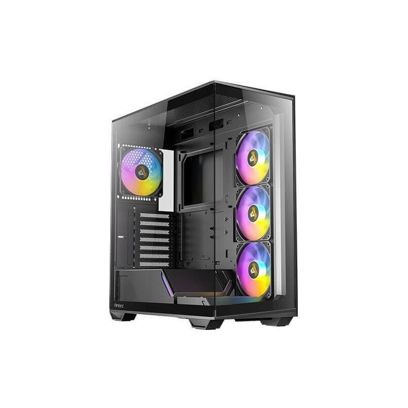 Antec C3 Midi Tower Nero (Antec C3 ARGB Gaming Case w/ Glass Side &amp; F