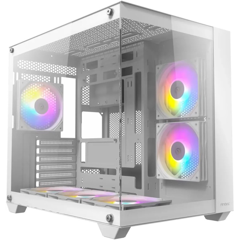 ANTEC CX800 Mid Tower Gaming Case, White, 270 Full-view tempered glas