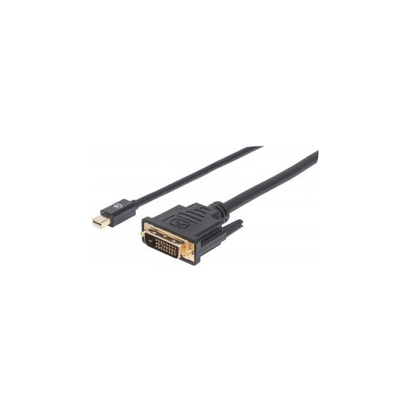 Manhattan 152150 cavo e adattatore video 18 m Mini DisplayPort DVI-D