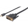 Manhattan 152150 cavo e adattatore video 18 m Mini DisplayPort DVI-D