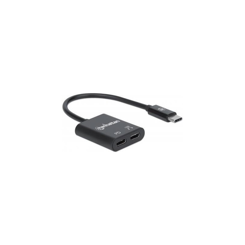 Manhattan 153348 cavo per cellulare Nero 0112 m USB-C TO USB-C/USB-