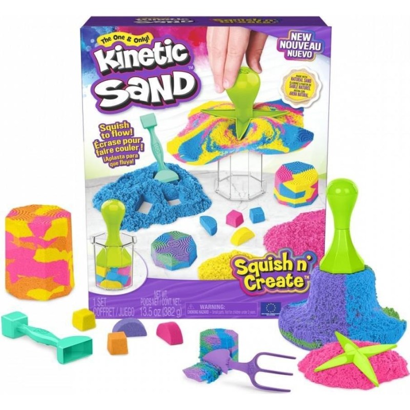 warehouse 3----Spin Master Kinetic Sand Colour Bag blau 6065527