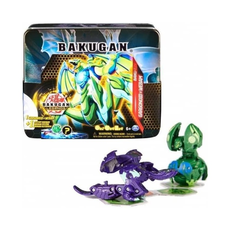 Bakugan Legends, Baku-tin, Gargonoid X Webam (Exclusive ), Mystery Co