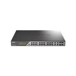 Switch D-LINK 24G 4SFP PoE+ 518W 24x10/100/1000 4xSFP