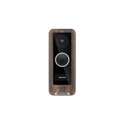 G4 Doorbell Cover black wood - UVC-G4-DB-Cover-Wood Wood - Polycarb