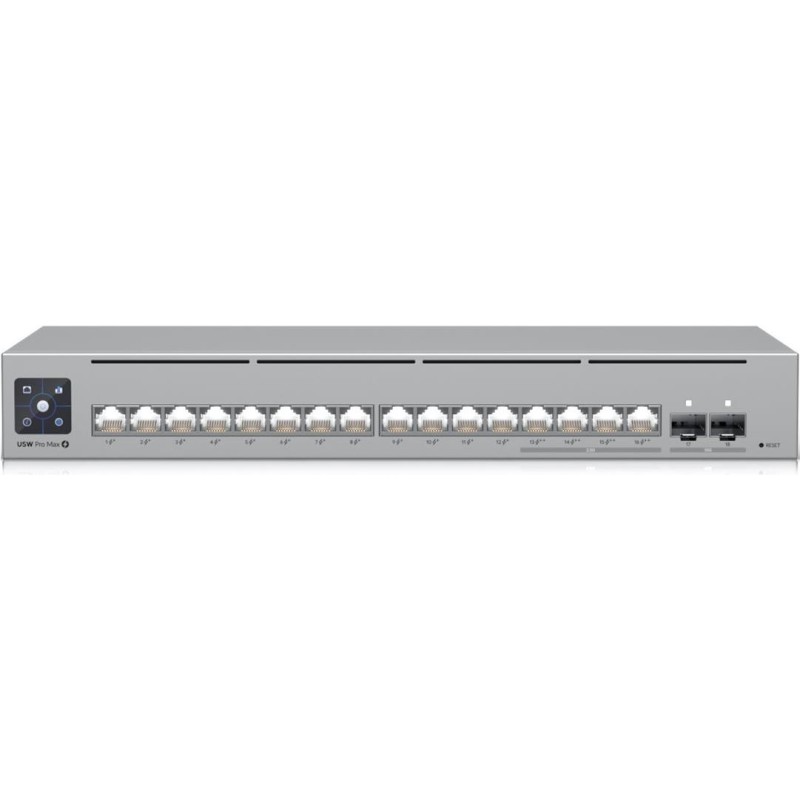 Switch UBIQUITI 12G 4MG 2SFP+ 180W 4x2,5G 12x10/100/1000 2xSFP+ PoE+ 