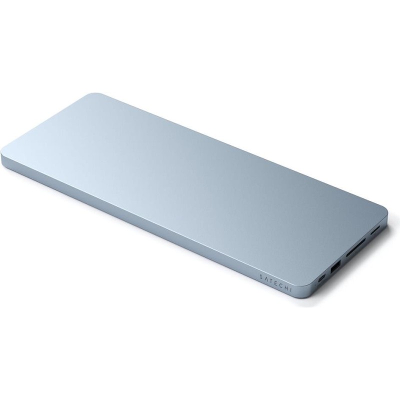 Alowwed----Satechi USB-C Slim Dock for 24 iMac -telakka, sininen