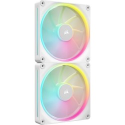 Corsair iCUE LINK LX140 14cm PWM RGB Case Fans [2-Pack], 18 RGB LEDs,