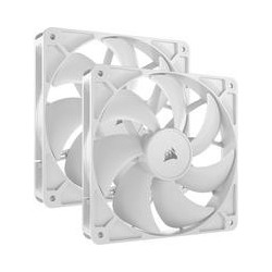 Corsair RS140 PWM 14cm Case Fans [2 Pack], Magnetic Dome Bearing, Dai