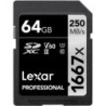 Lexar Professional SDXC UHS-II Memory Card 64GB 250MB/s