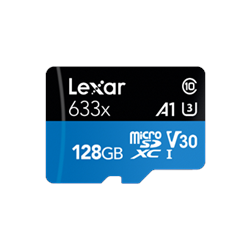 Lexar 633x 128 GB MicroSDXC UHS-I Classe 10 (128GB Lexar 633x HS micr