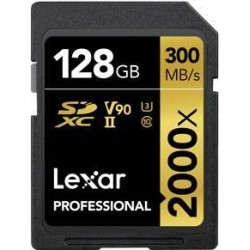 Lexar 2000x 128 GB SDHC Classe 10 128GB Lexar Professional 2000x SDH