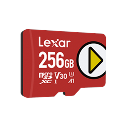 Lexar PLAY microSDXC UHS-I Card 256 GB Classe 10 256GB LexarÃÂ®