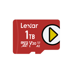 Lexar PLAY microSDXC UHS-I Card 512 GB Classe 10 512GB LexarÃÂ®