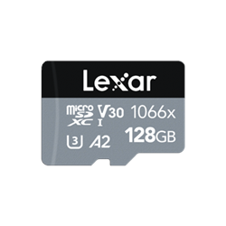 Lexar Professional 1066x 128 GB MicroSDXC UHS-I Classe 10 128GB Lexa