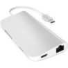 Satechi USB-C Hub Multi-Port Adapter 4K silber