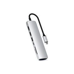 Satechi Type-C Multi-Port Hub 4K Ethernet Slim silver