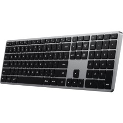 SATECHI Tastatur kabellos ST-BTSX3M-DE grau, silber