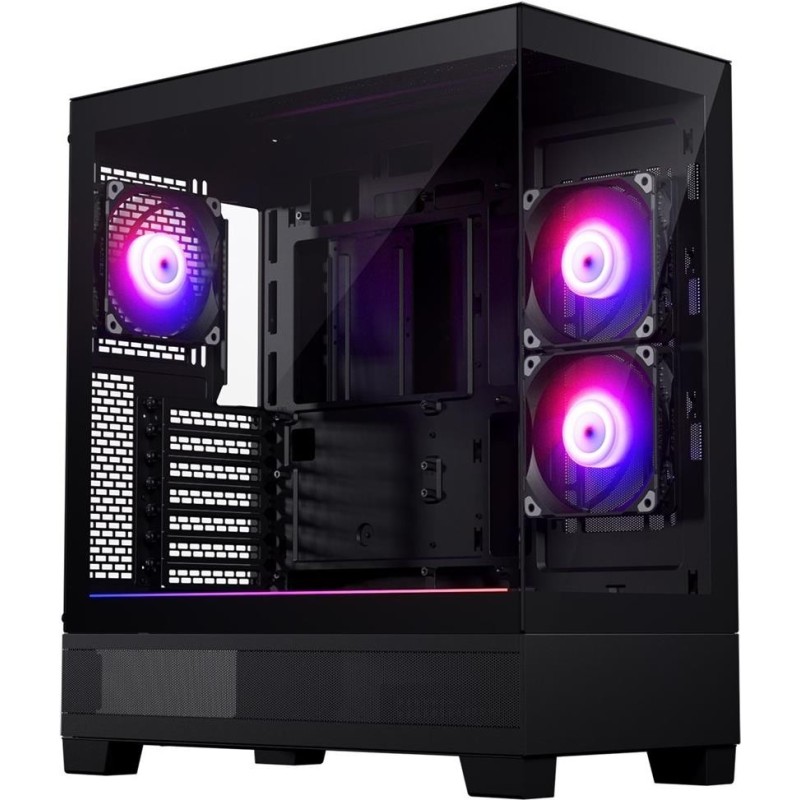 Phanteks XT View ATX Case Tempered Glass Windows - Black