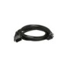 Phanteks 62-Pin PCIe Cable Extension 50cm - Sleeved Black