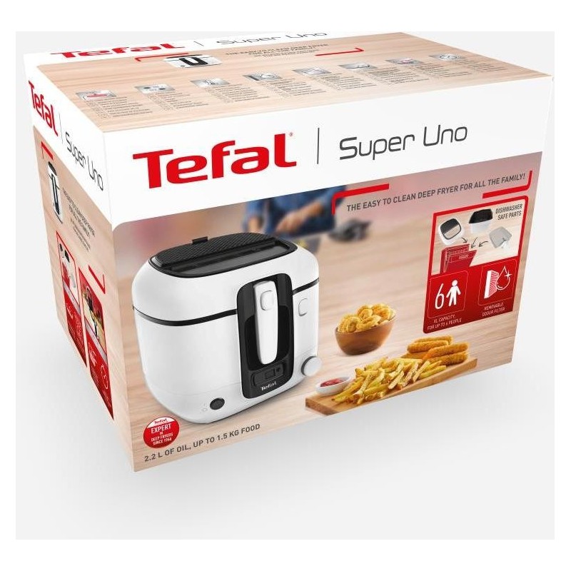 Friggitrice Tefal FR 3140 Super Uno con timer