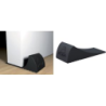 Alba Single Doorstop Elastomer 30 x 20 x 80mm Black - DOORPOP1 N