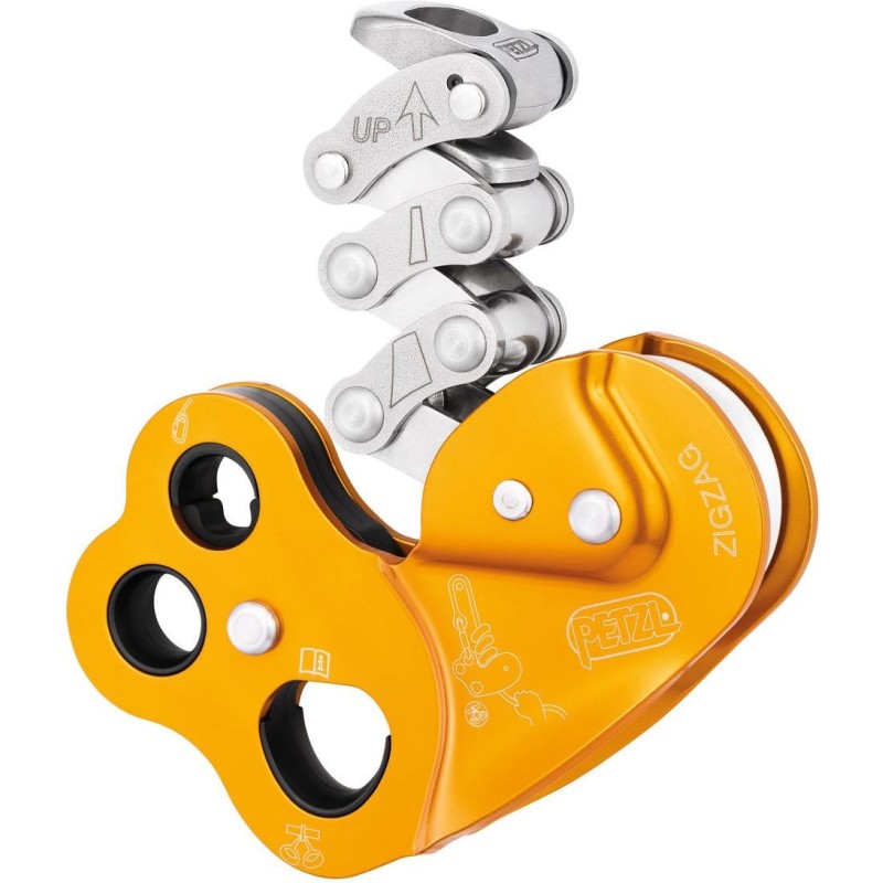 Petzl D022AA00 Zigzag Descender Gelb