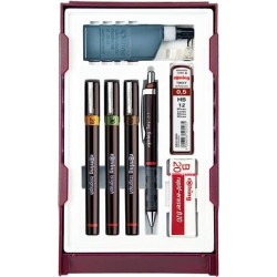 ROTRING Tuschef&Atilde;&frac14;ller isograph College Set - 3er Satz