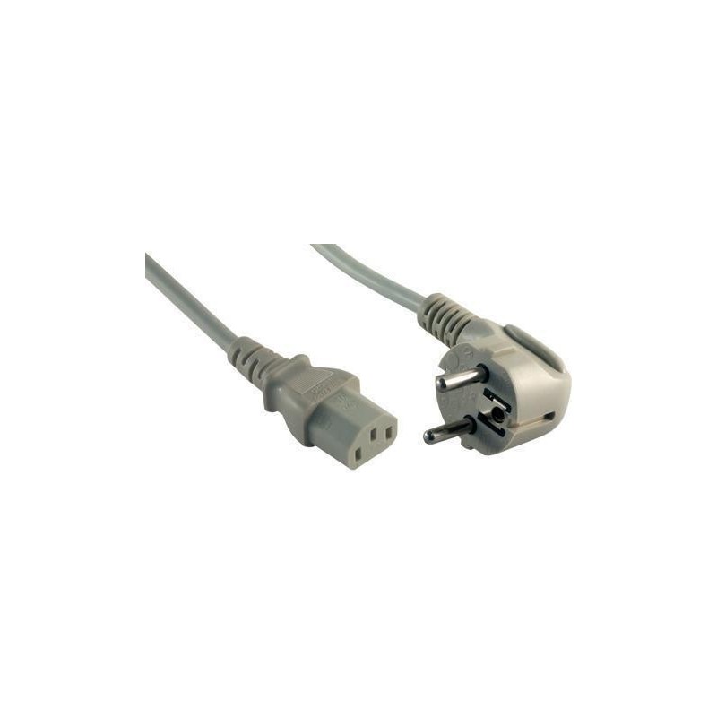 MCL Power Cable Black 2.0m Nero 2 m (CORDON SECTEUR IEC C13 / - 2 PLE